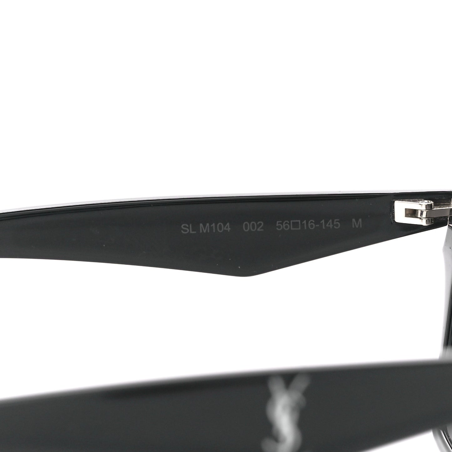 Acetate Cat Eye SL M104 Sunglasses Black