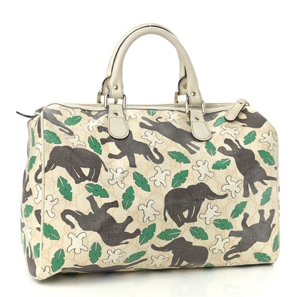 Gucci Monogram Medium Joy Boston Unicef Elephant Snowman 2 of 9