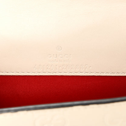 Gucci Guccissima Mini Cherry Chain Bag White 6 of 9