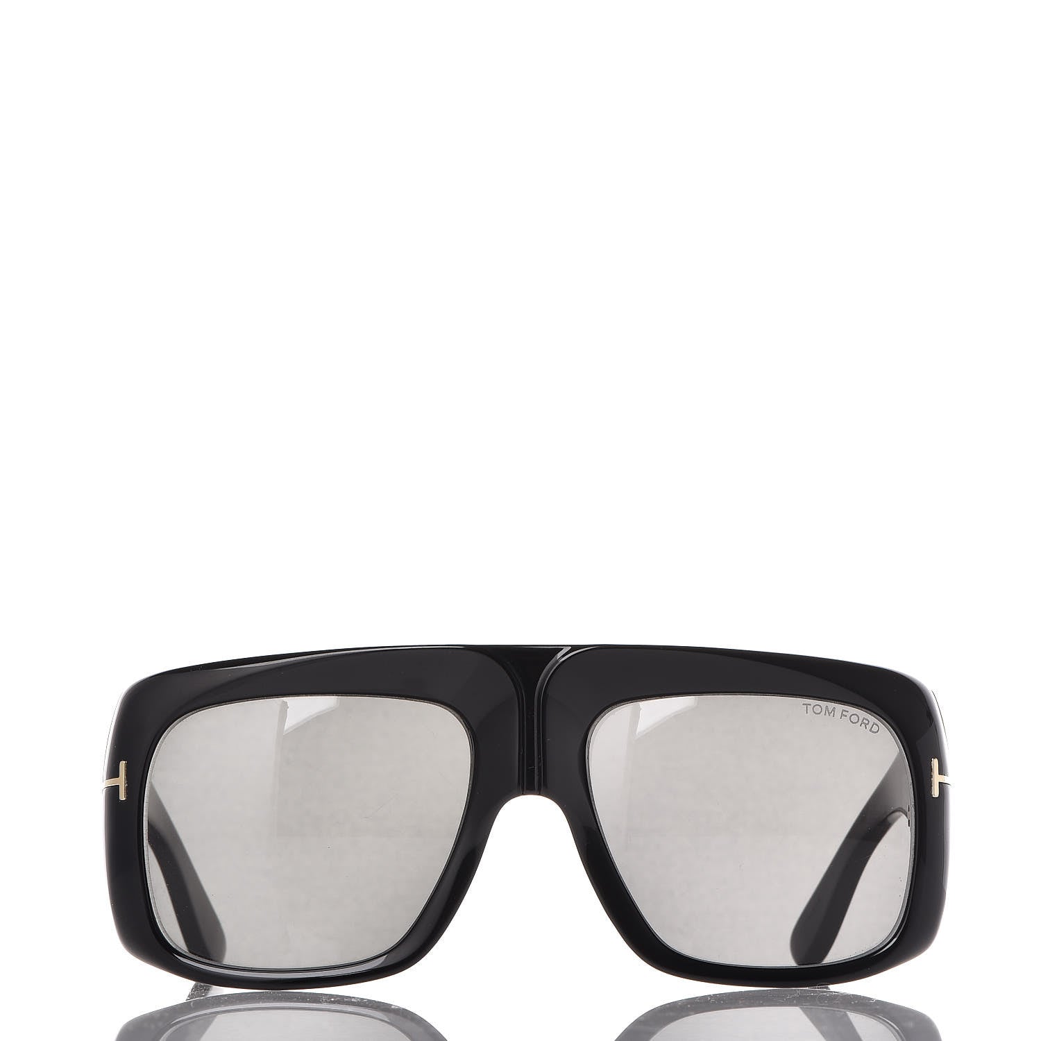 Tom Ford Square Gino Sunglasses TF733 Black 2 of 8