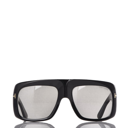 Tom Ford Square Gino Sunglasses TF733 Black 2 of 8