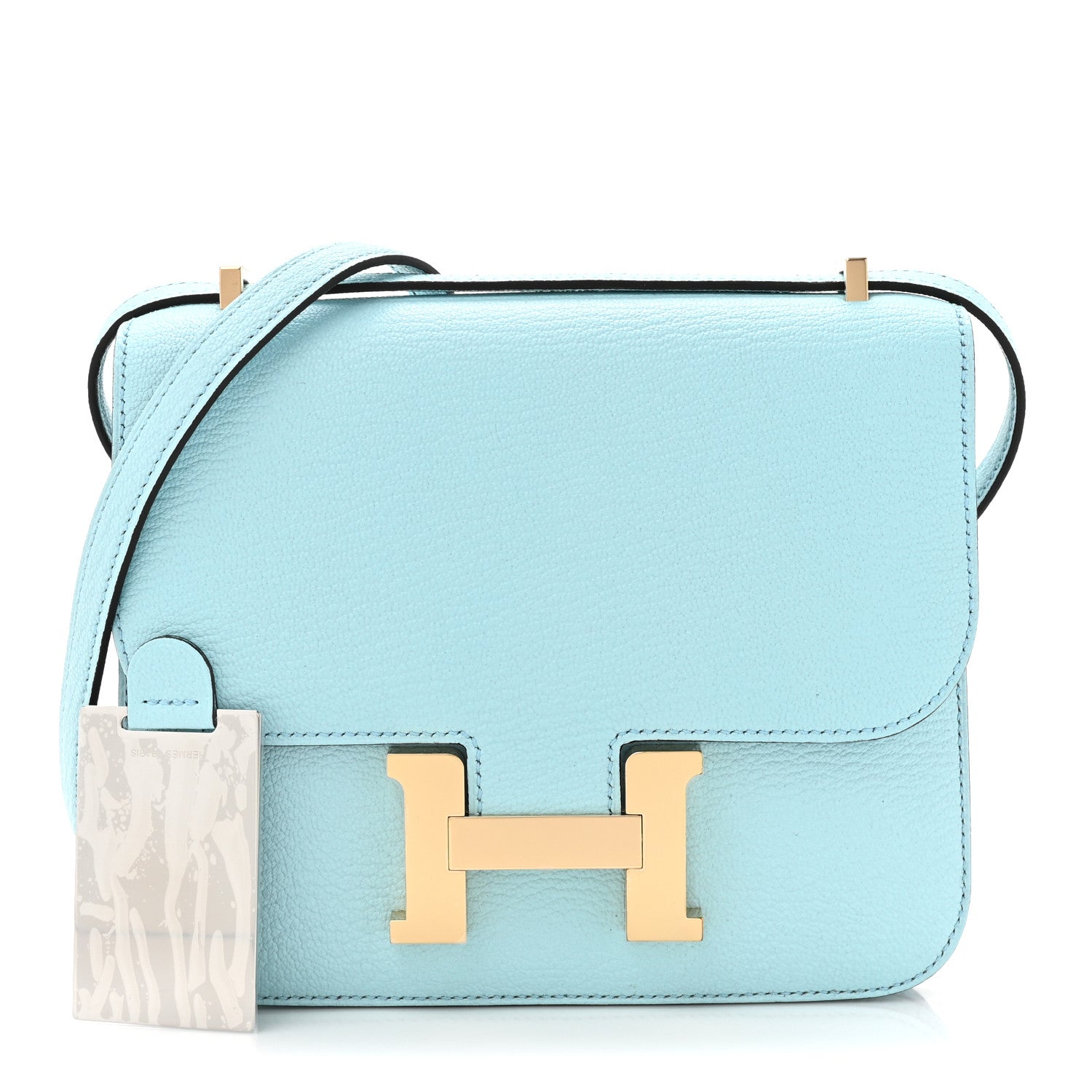 Hermes Chevre Mysore Constance 18 Bleu Zephyr 1795781 – FASHIONPHILE
