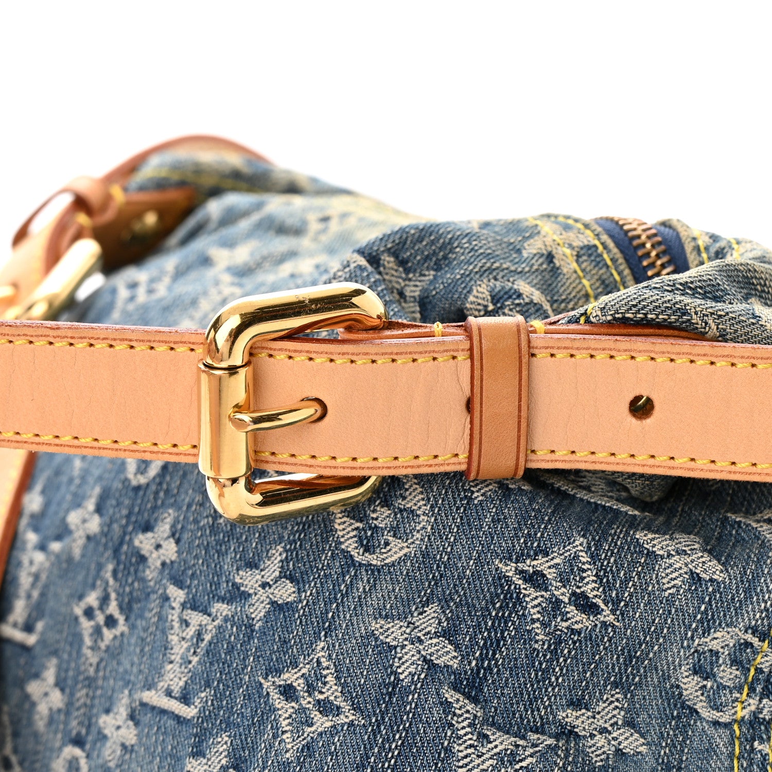 Louis Vuitton Monogram Denim Baggy PM Blue 12 of 12