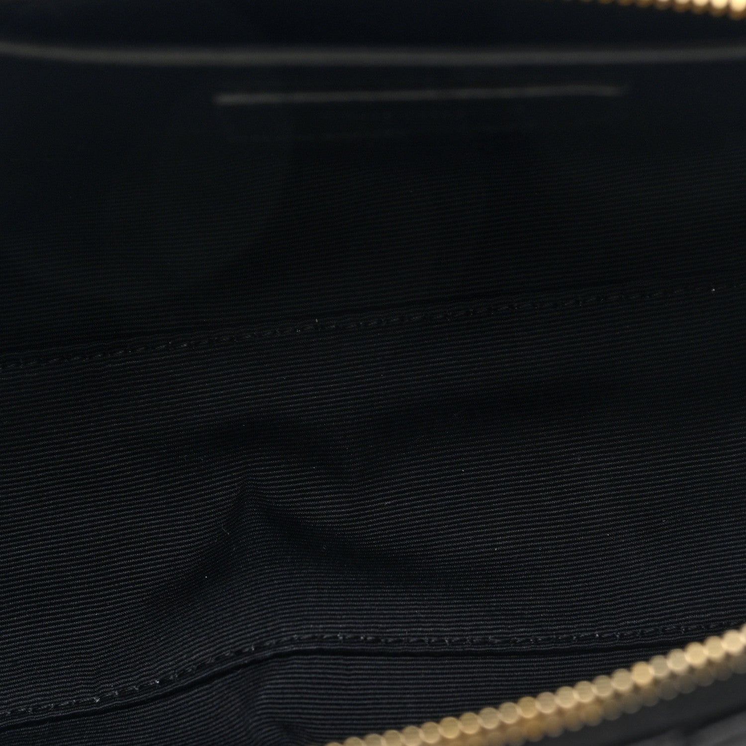 Saint Laurent LAURENT Lambskin Quilted Gaby Zipped Shoulder Bag Black 5 of 9