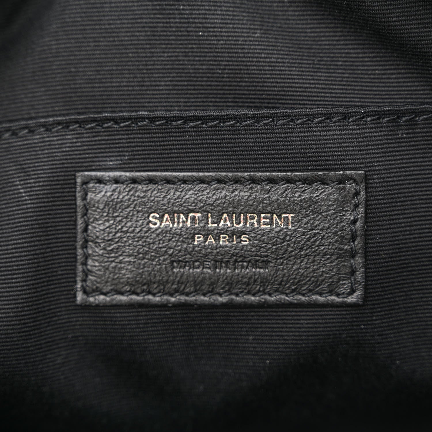 Saint Laurent Calfskin Matelasse Monogram Lou Camera Bag Dark Smog 6 of 11