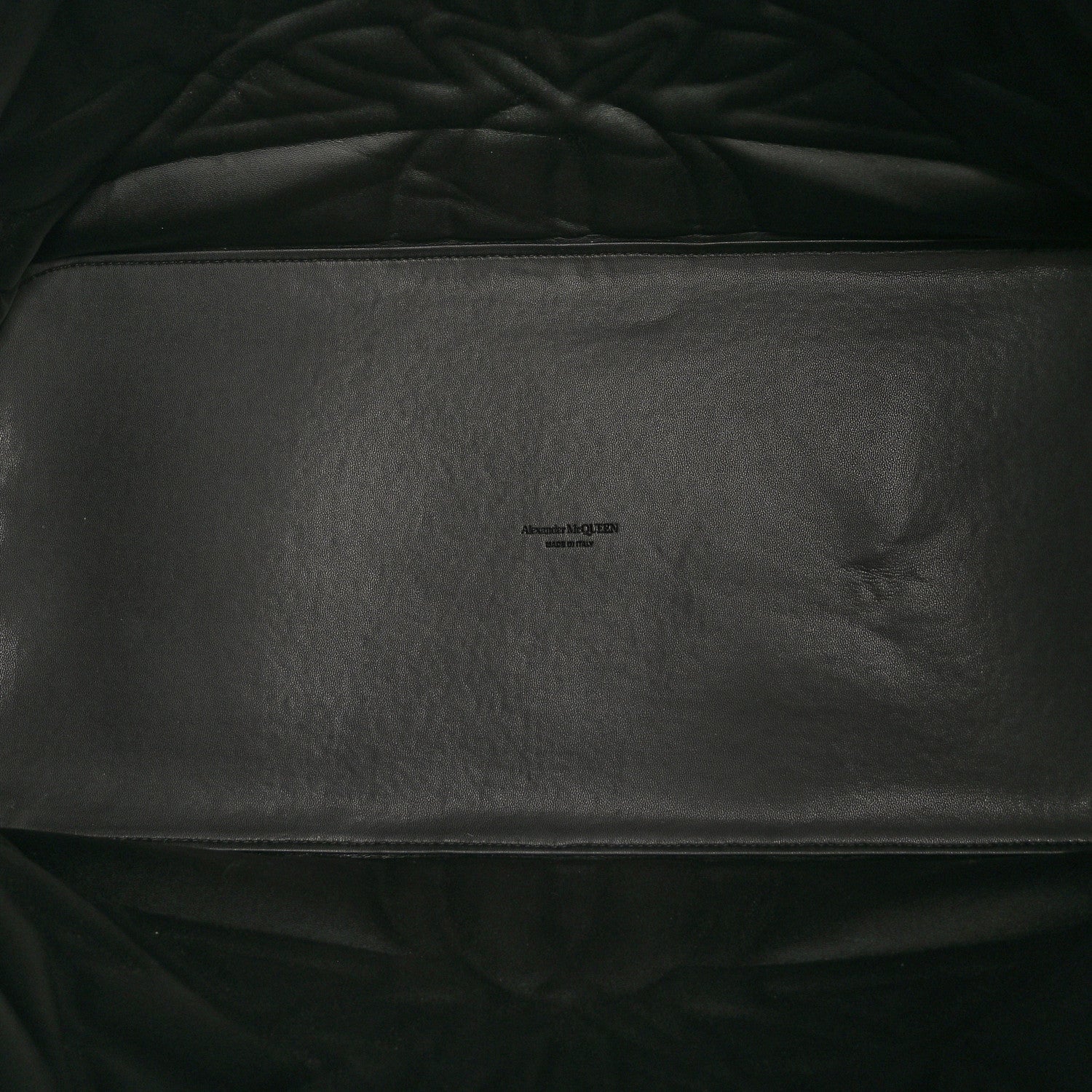 Alexander McQueen Calfskin Quilted Large The Bow Bag Black 6 of 9