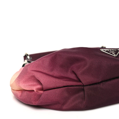 Prada Nylon Sfumato Shoulder Bag Purple 8 of 9