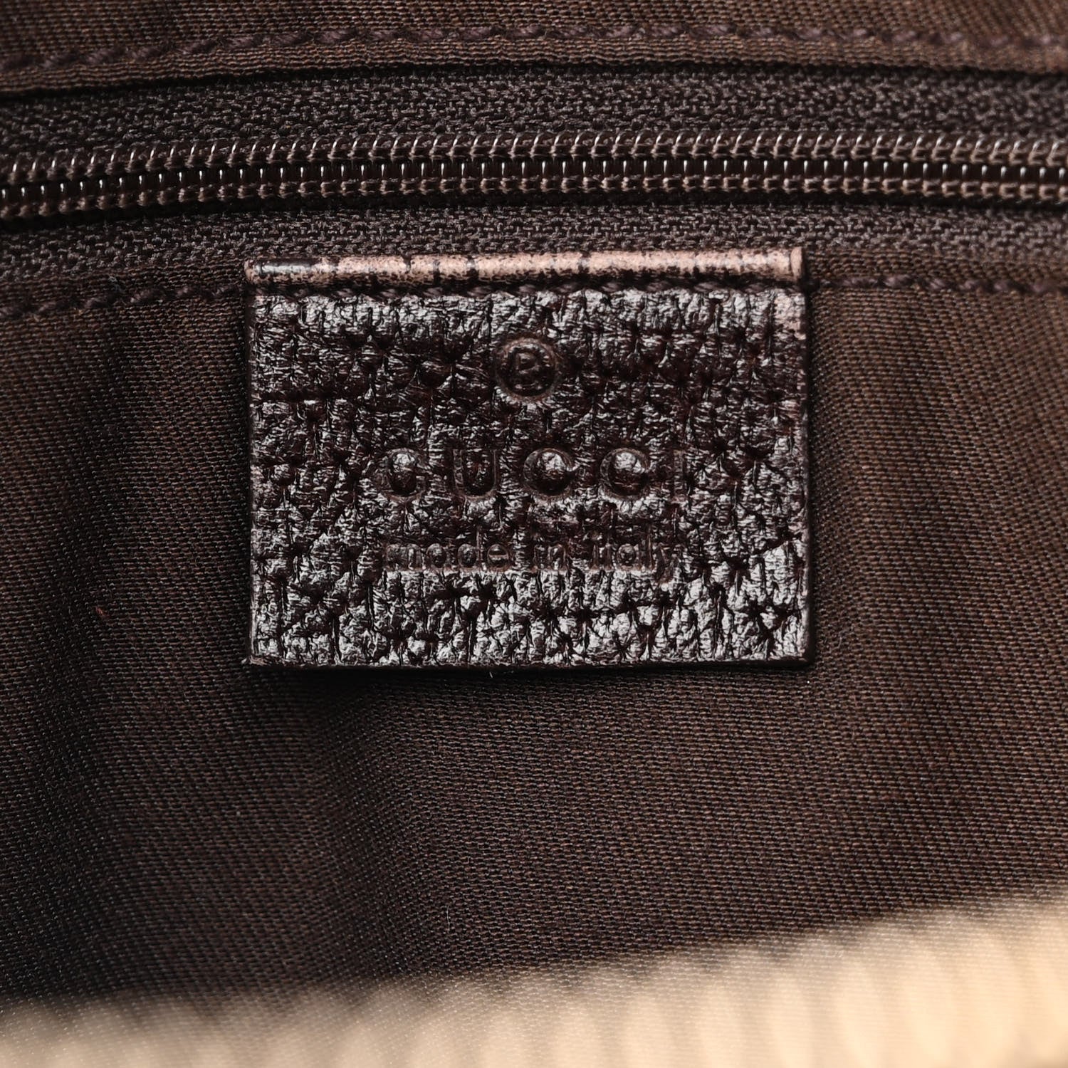 Gucci Monogram Medium Princy Tote Dark Brown 6 of 12