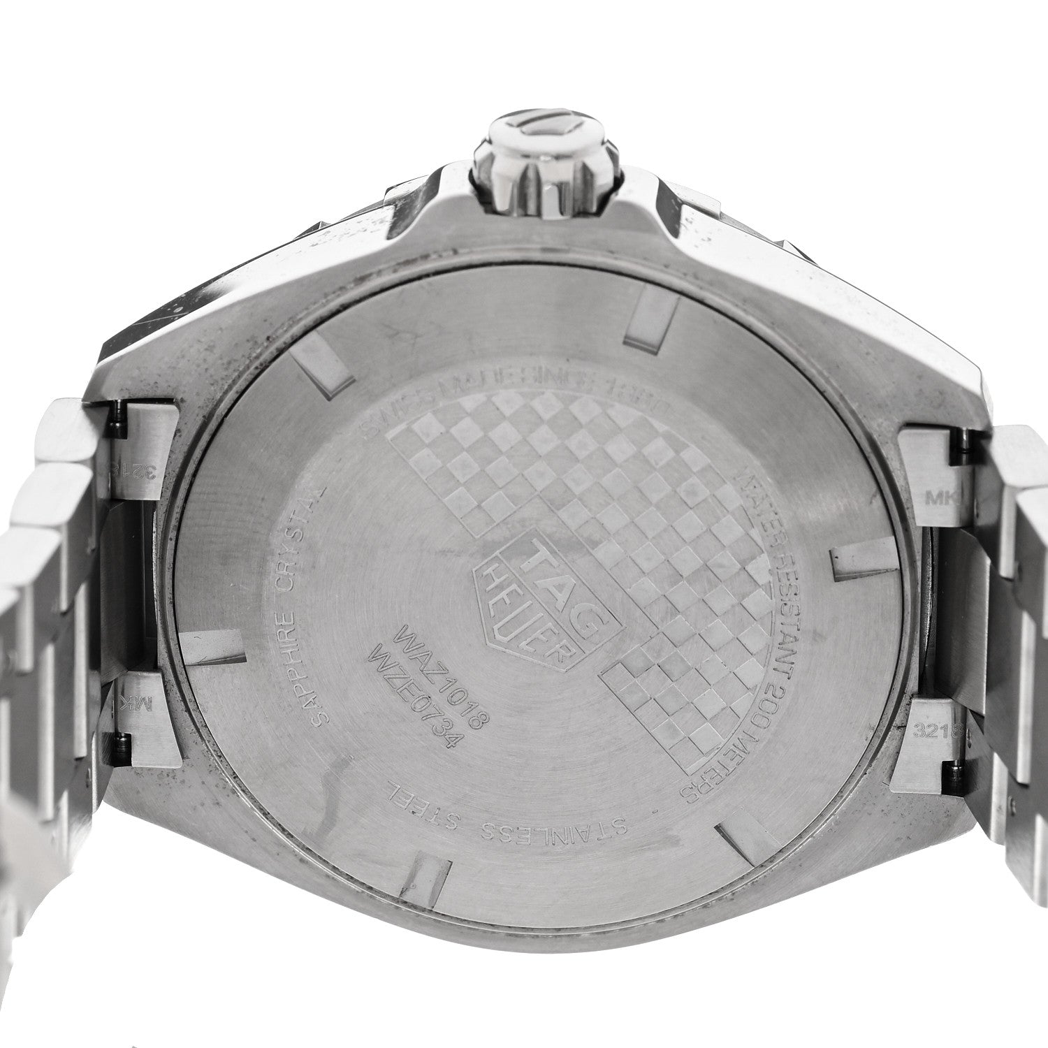 Tag Heuer Stainless Steel 43mm Formula 1 Quartz Watch Silver WAZ1018 4 of 4