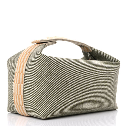 Hermes Wool Large Bride-A-Brac H Natte Pouch Vert Foret 3 of 9