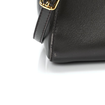 Fendi Nappa Mini Peekaboo Iconic Satchel Carbone 13 of 13