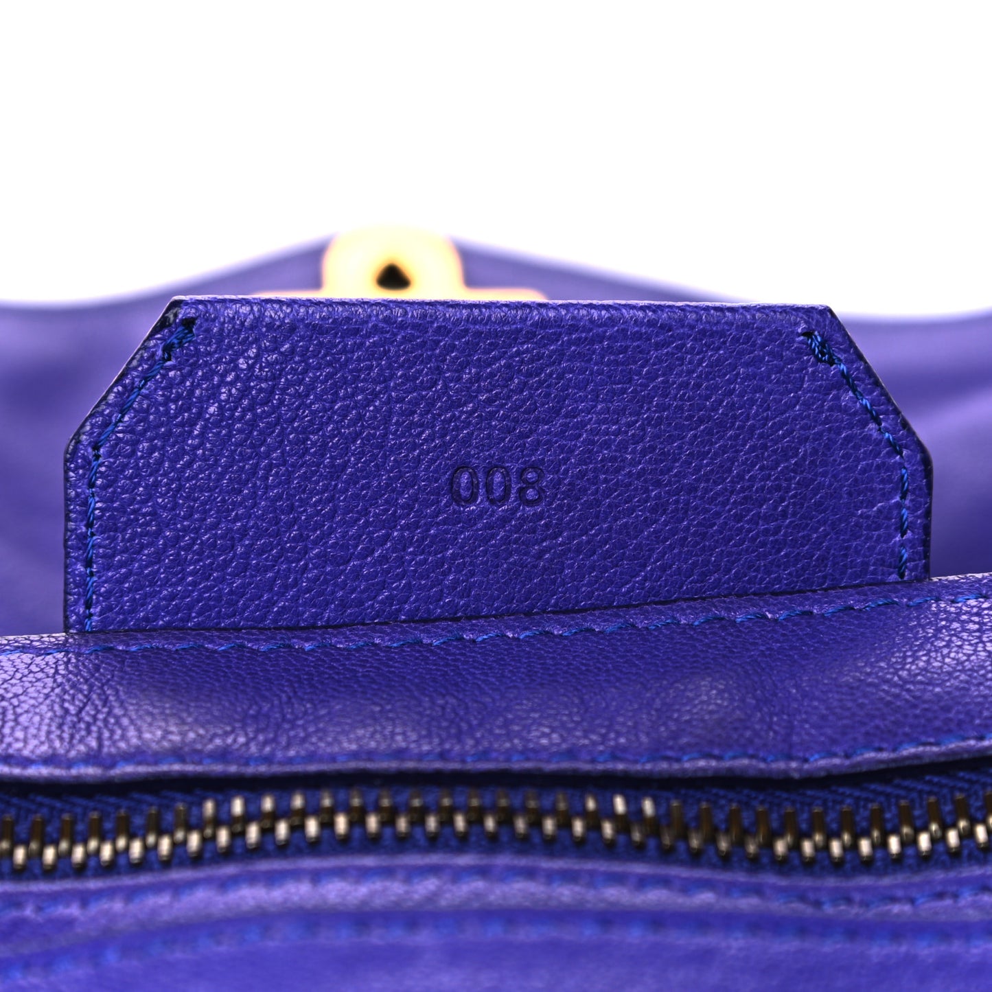Lambskin Medium PS1 Satchel Purple Rain