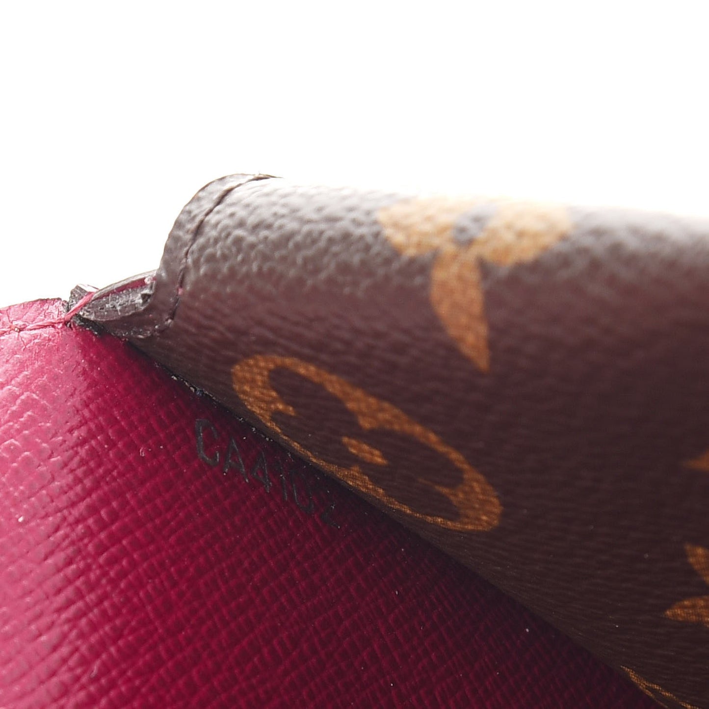 Monogram Epi Marie-Lou Long Wallet Fuchsia
