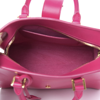 Saint Laurent Calfskin Monogram Baby Cabas Fuchsia 5 of 11