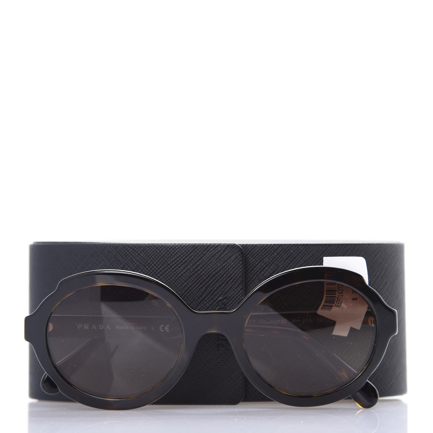 Acetate Round Sunglasses SPR17U Tortoise