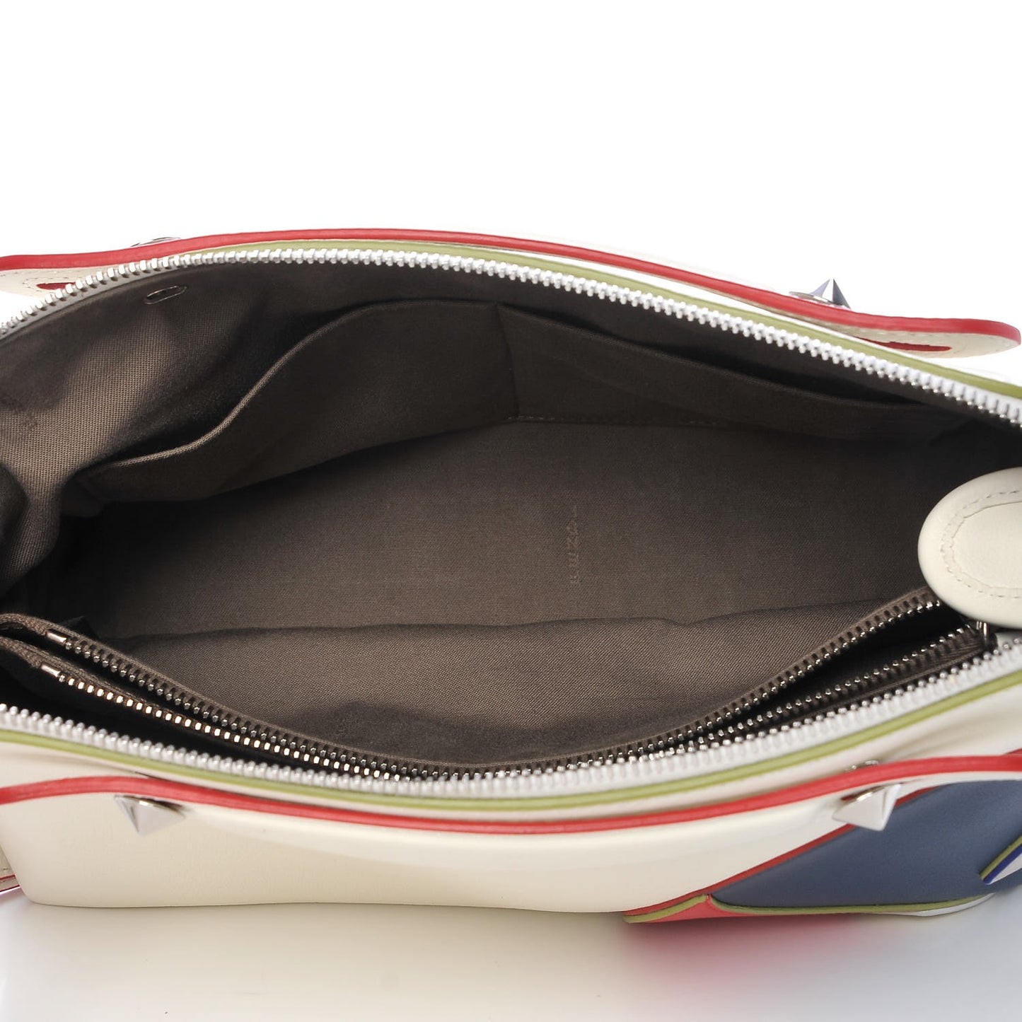 Vitello Dolce Marquetry Medium By The Way Boston Bag White Multicolor
