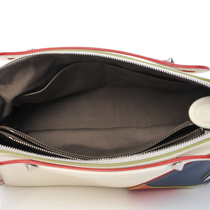 Fendi Vitello Dolce Marquetry Medium By The Way Boston Bag White Multicolor 5 of 11