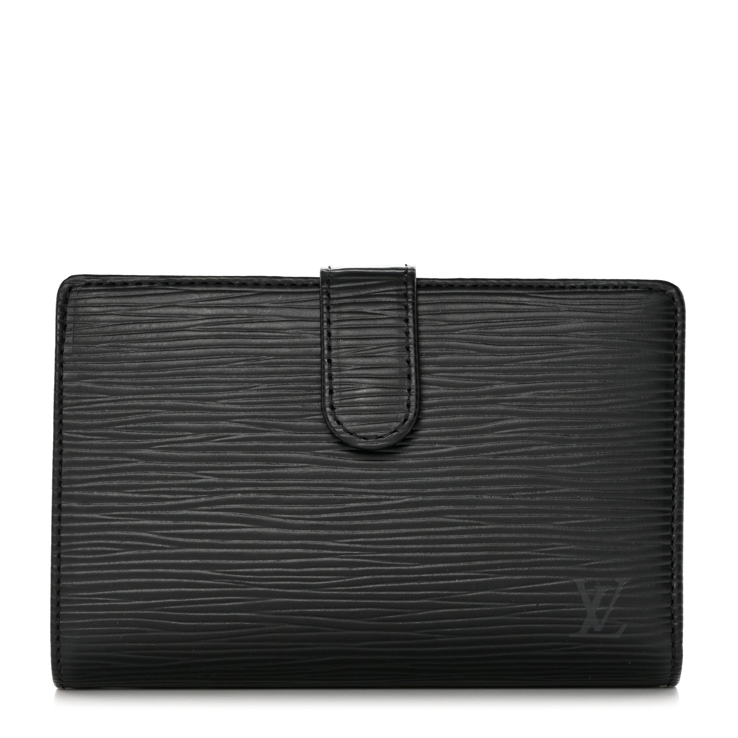 Louis Vuitton Epi French Purse Wallet Black 1 of 7