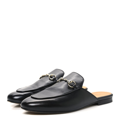 Gucci Calfskin Womens Princetown Slippers 40 Black 4 of 11