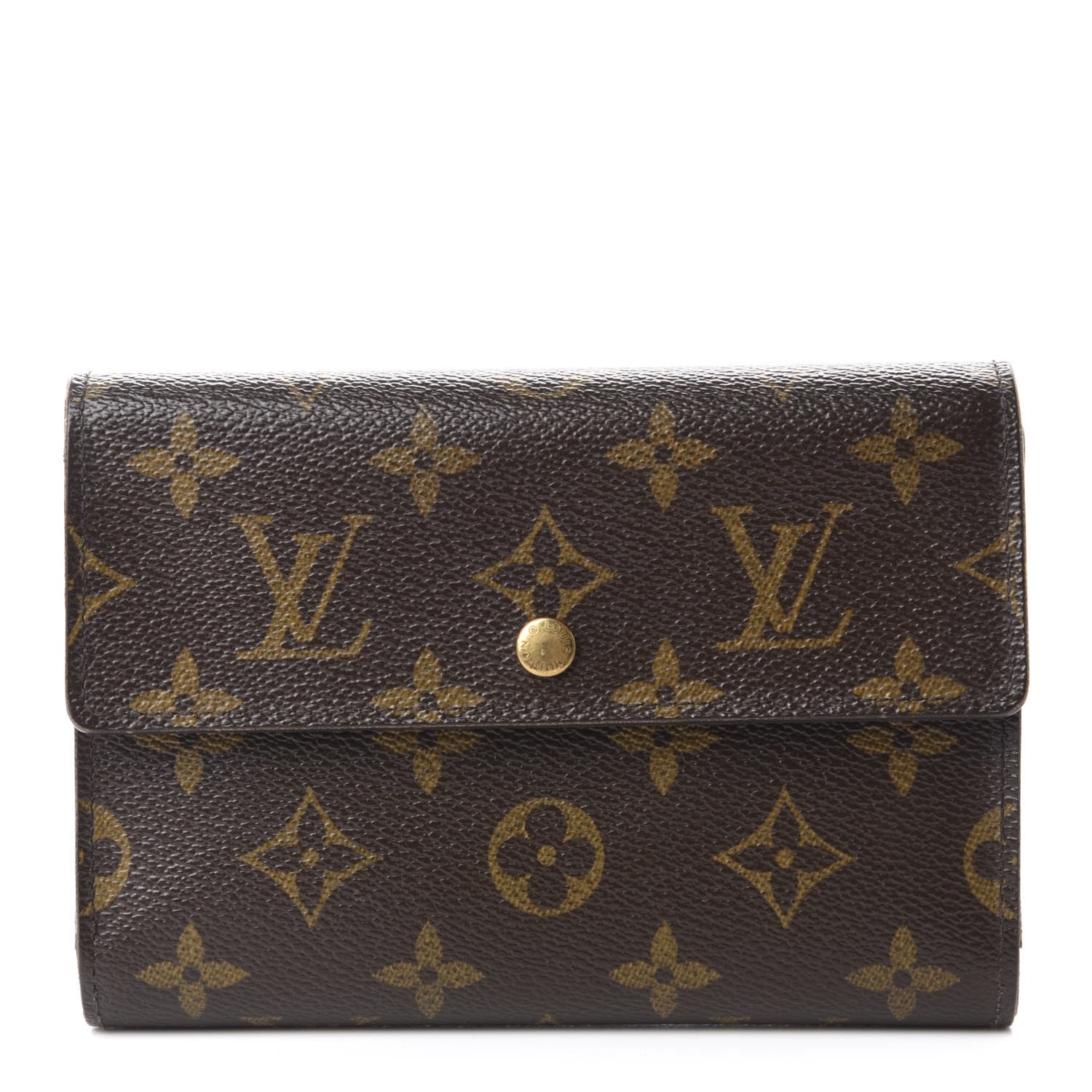 Louis Vuitton Monogram Porte Tresor Etui Papiers Wallet 1 of 8