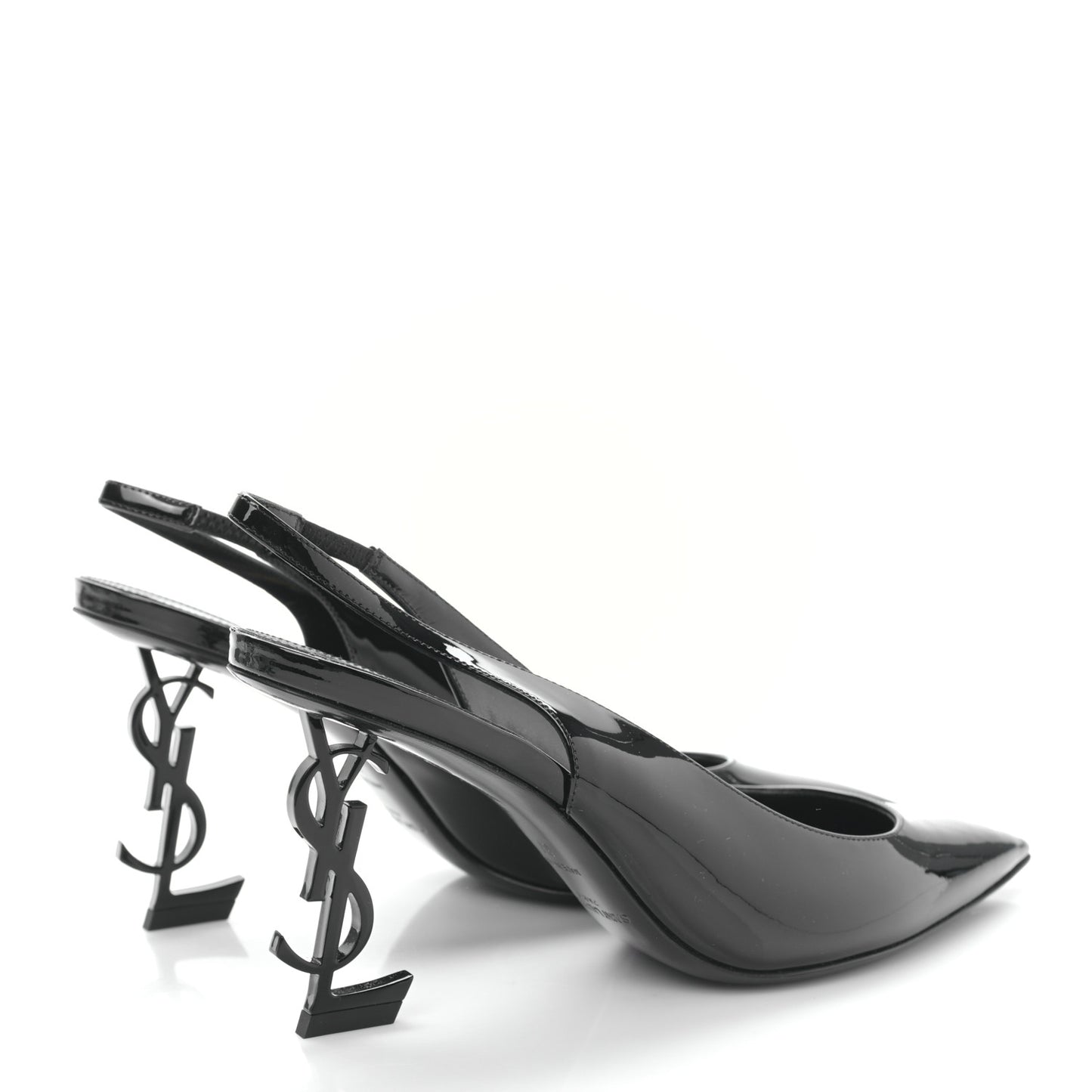 Patent Opyum Slingback 3.3 Pumps 37 Black