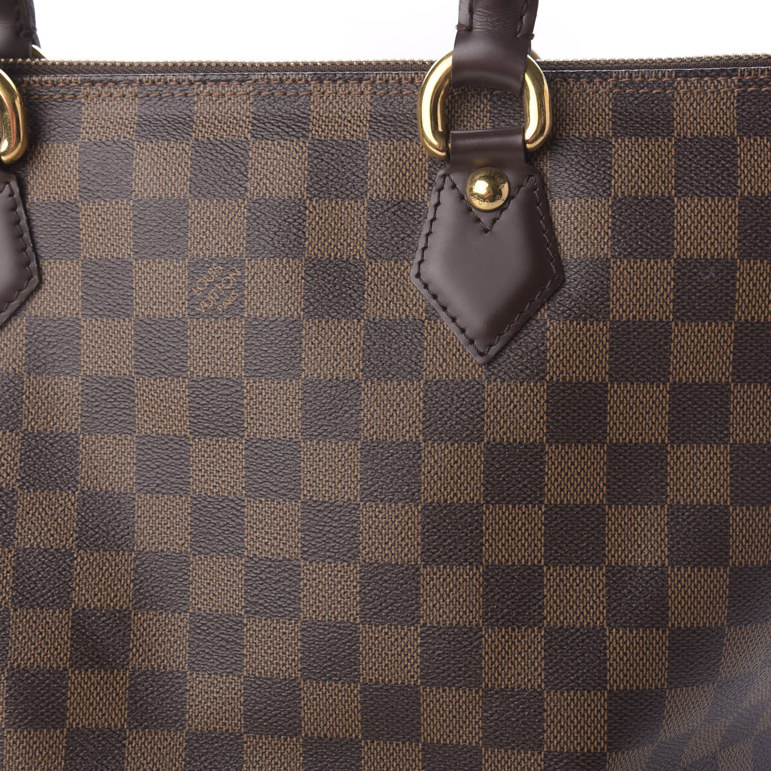 Louis Vuitton Damier Ebene Saleya MM 9 of 10