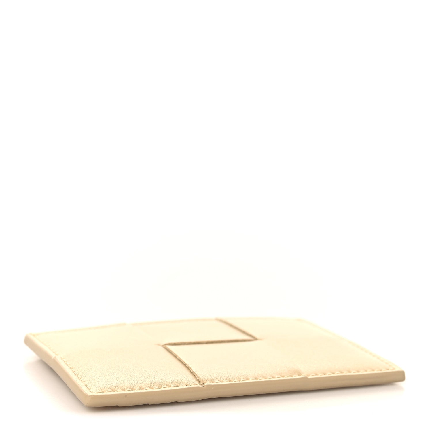 Bottega Veneta Nappa Intreccio Cassette Credit Card Holder Porridge 4 of 7