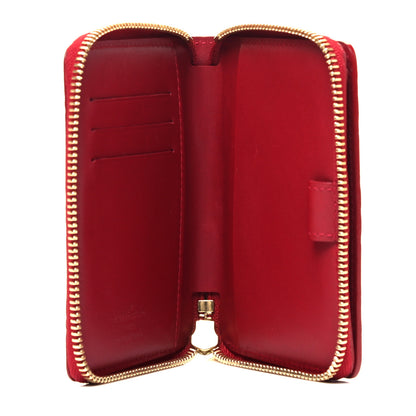 Louis Vuitton Vernis Broome Zip Wallet Pomme D'Amour 5 of 9