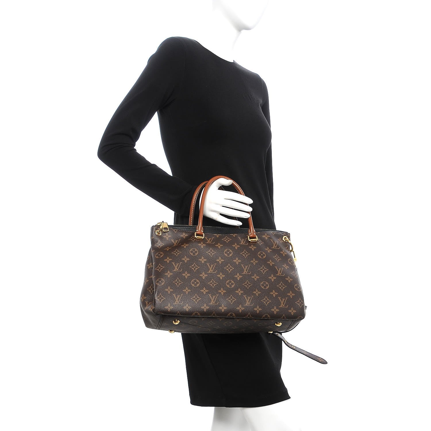 Louis Vuitton Monogram Pallas Black 3 of 8