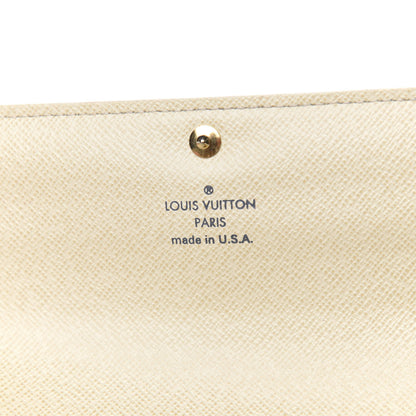 Louis Vuitton Damier Azur Sarah Wallet 6 of 9