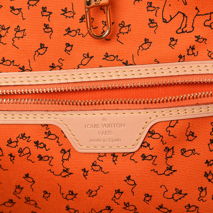 Louis Vuitton Catogram Neverfull MM Marron 6 of 7