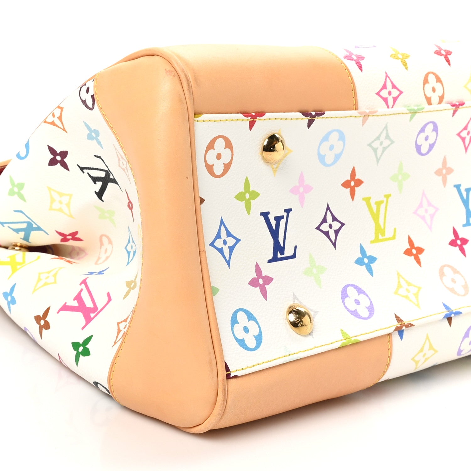 Louis Vuitton Monogram Multicolor Beverly GM White 8 of 12