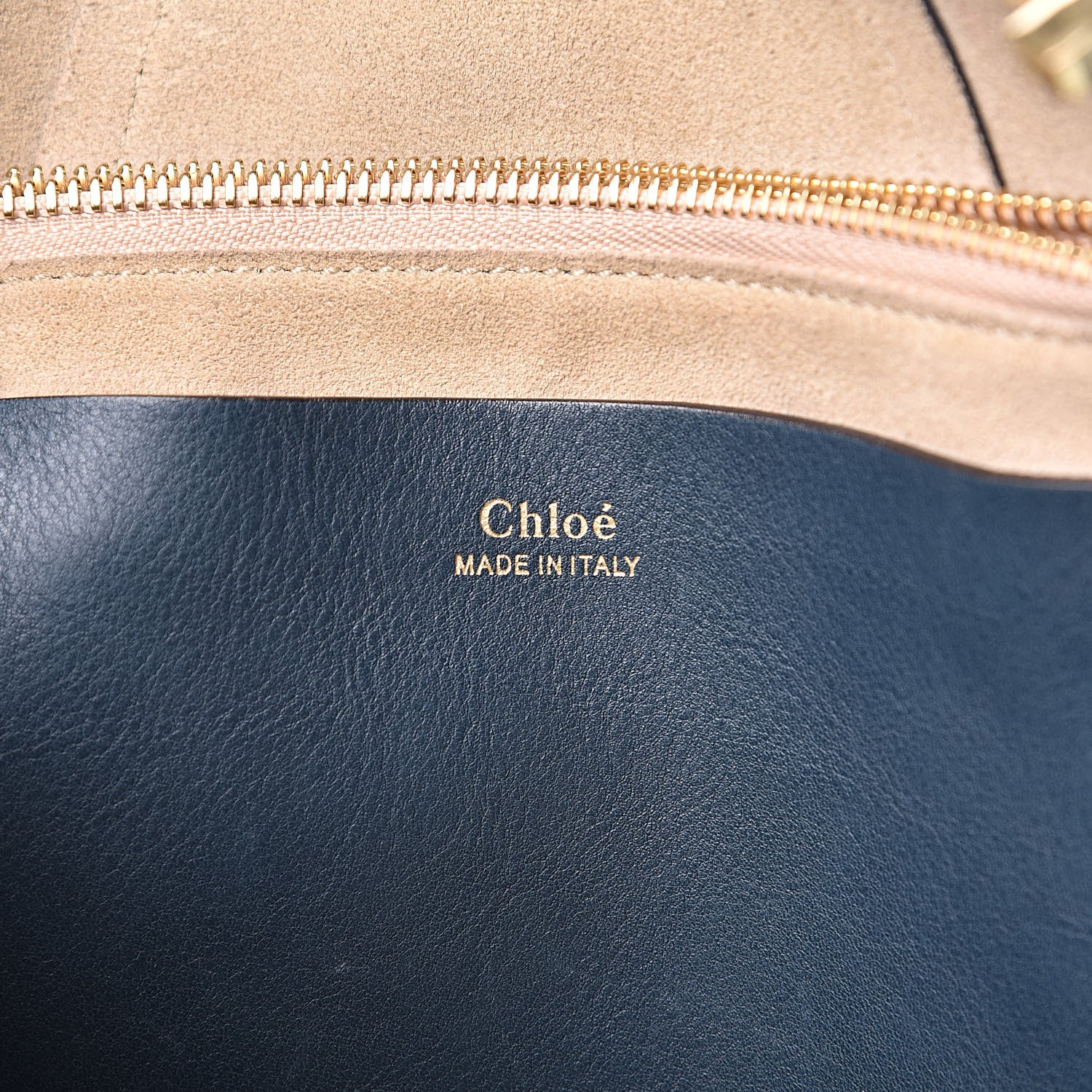 Chloe Calfskin Suede Small Hayley Hobo Silver Blue 6 of 15