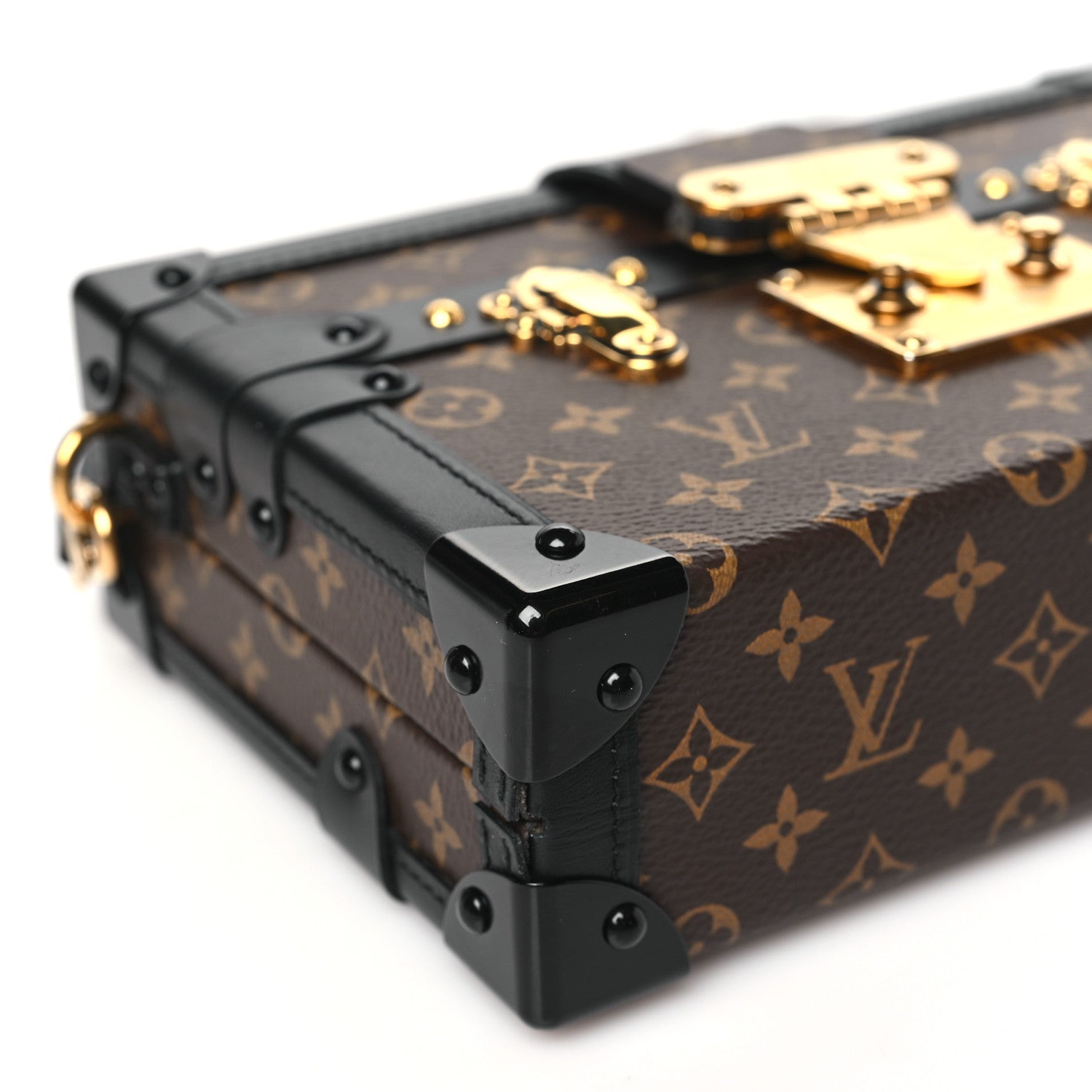 Louis Vuitton Monogram Petite Malle Black 8 of 9