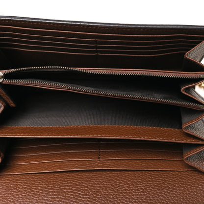 Gucci Cellarius Calfskin GG Marmont Chain Wallet Nut Brown 5 of 10