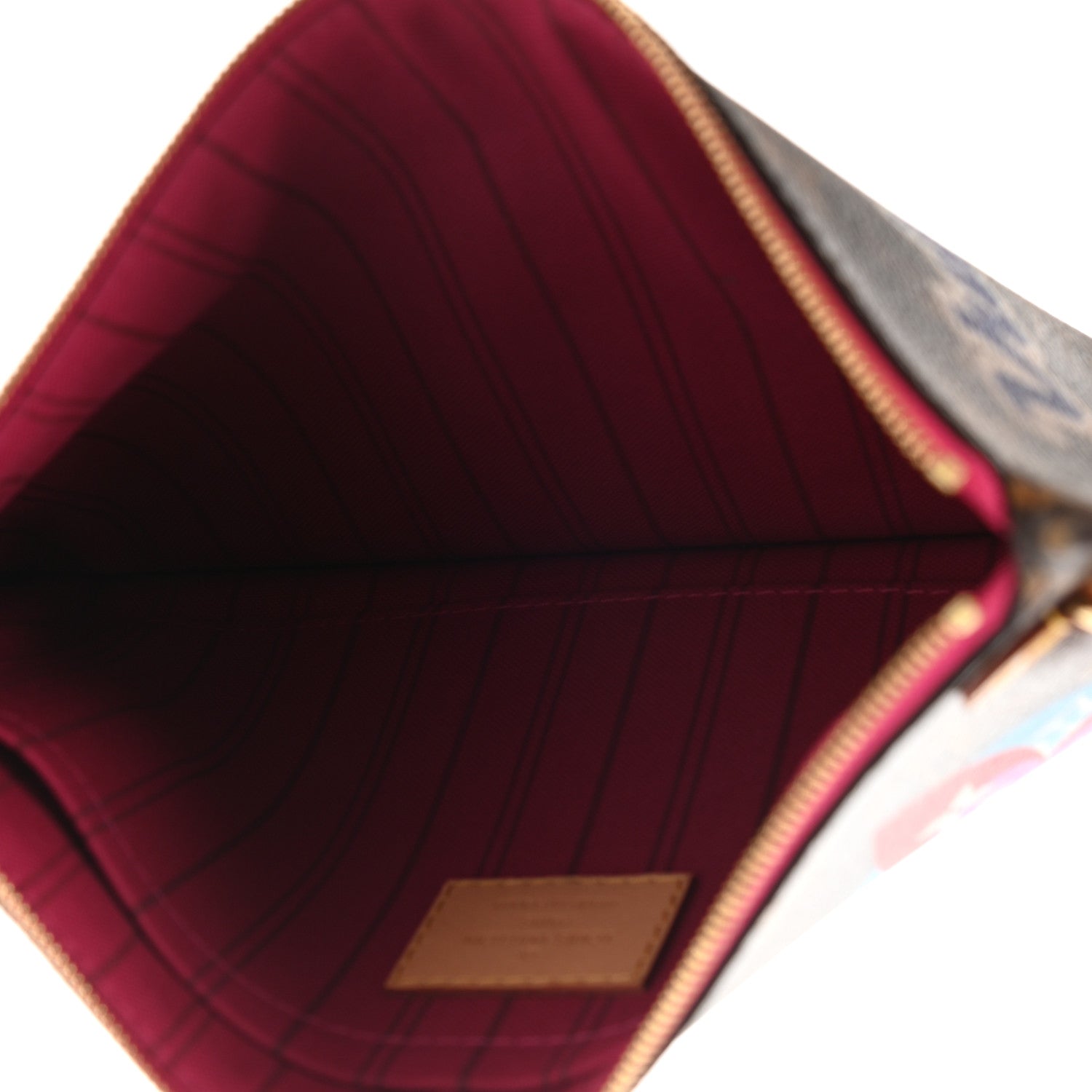 Louis Vuitton Monogram World Tour Neverfull MM GM Pochette 5 of 8