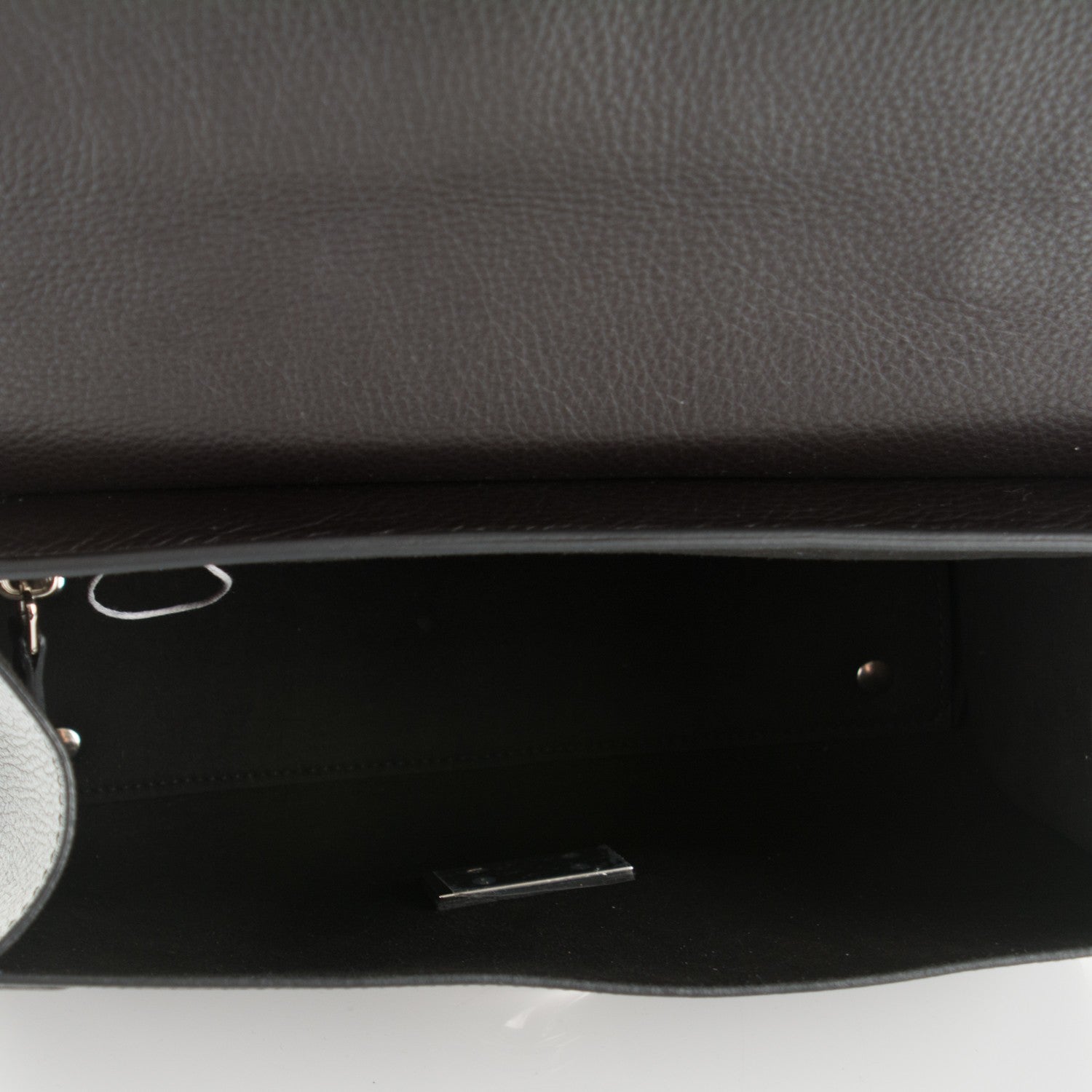 Givenchy Grained Calfskin Small Shark Lock Satchel Black 5 of 7