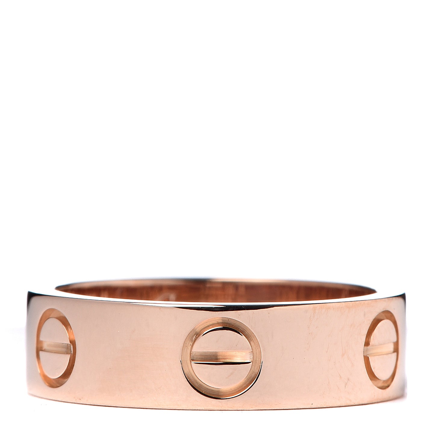 18K Pink Gold 5.5mm LOVE Ring 53 6.25