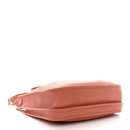 Hermes Taurillon Clemence Evelyne III PM Crevette 4 of 10