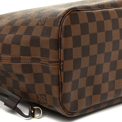 Louis Vuitton Damier Ebene Neo Neverfull MM Rose Ballerine 9 of 15