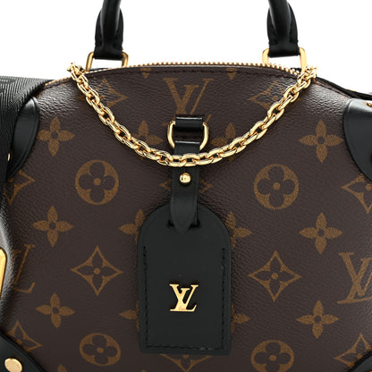 Louis Vuitton Monogram Petite Malle Souple Black 7 of 9