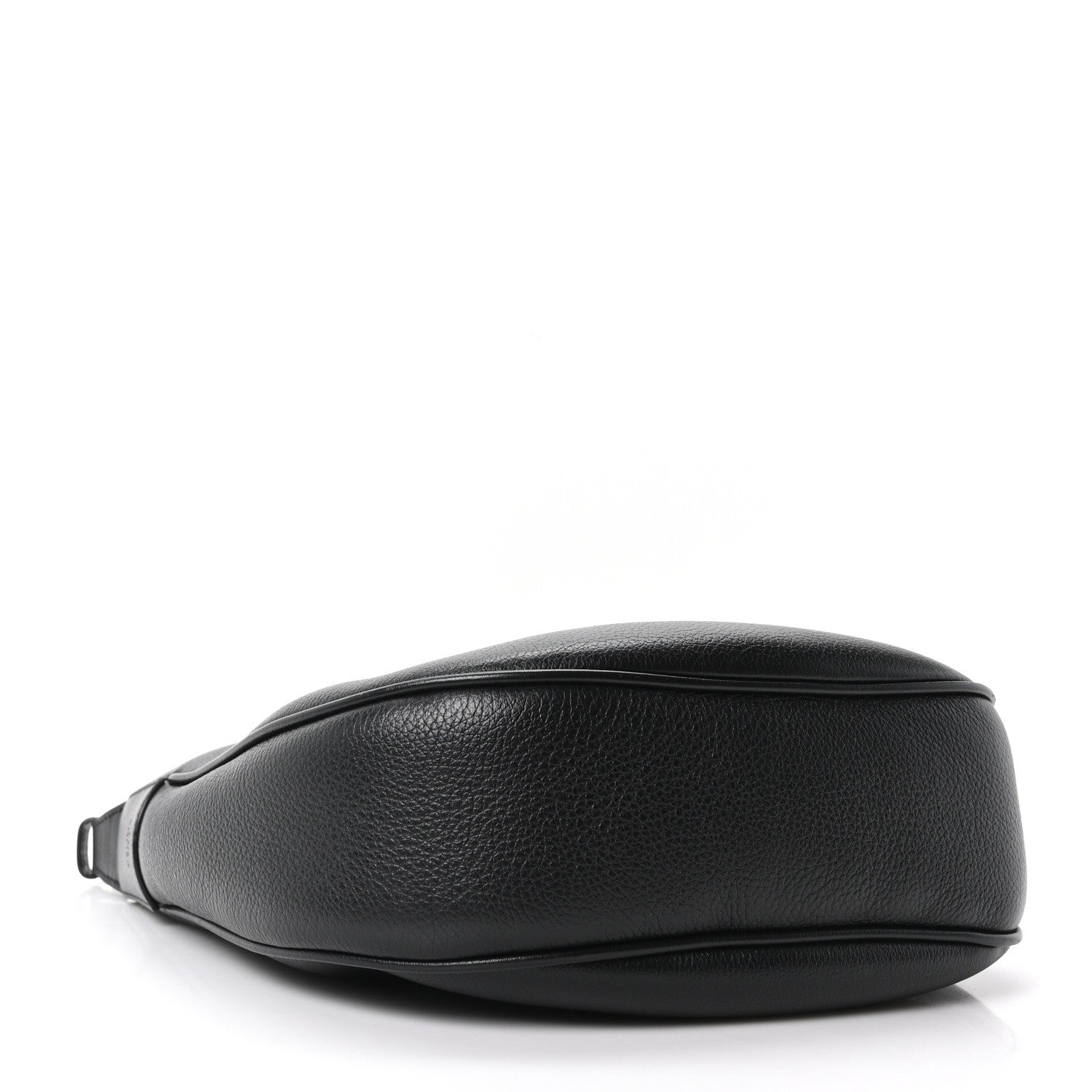 Celine Supple Calfskin Cuir Triomphe Small Heloise Shoulder Bag Black 3 of 8