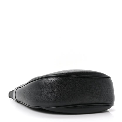 Celine Supple Calfskin Cuir Triomphe Small Heloise Shoulder Bag Black 3 of 8