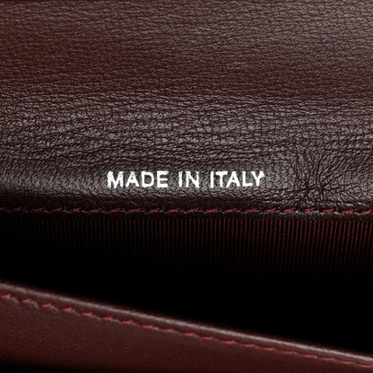 Chanel Lambskin Quilted Large Gusset Flap Wallet Black 7 of 12