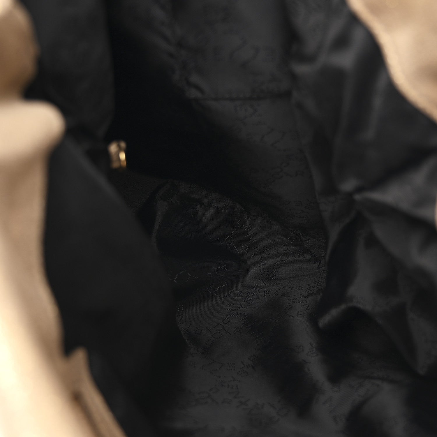 Stella McCartney Shaggy Deer Falabella Big Tote Gold 6 of 13