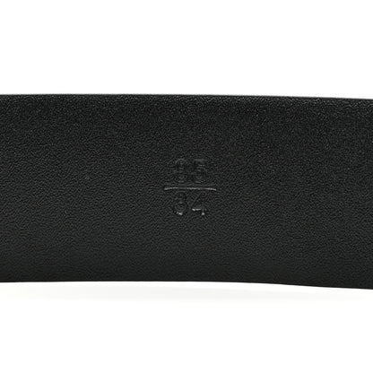 Chanel Calfskin Lambskin CC Chain Belt 85 34 Black Gold 4 of 7