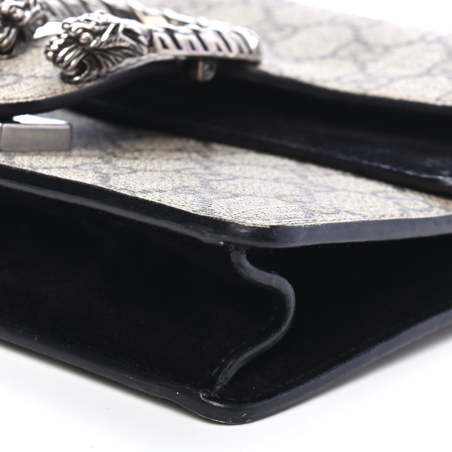 Gucci GG Supreme Monogram Mini Dionysus Shoulder Bag Black 12 of 12