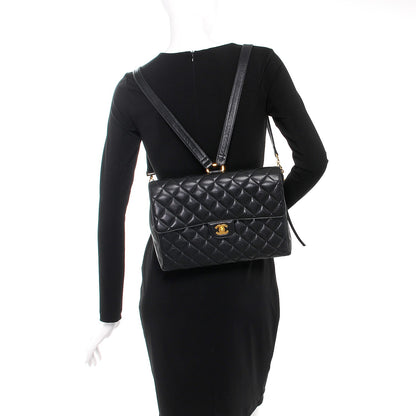Chanel Caviar Quilted Backpack Black 2 of 11