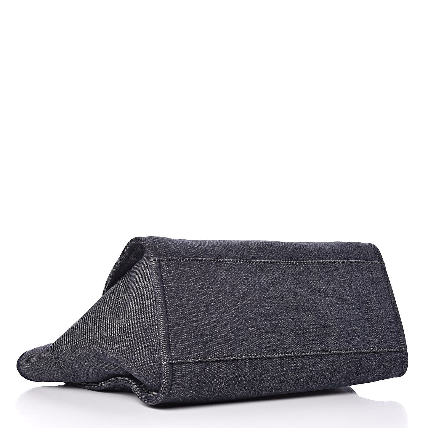 Denim Large Deauville Tote Dark Blue