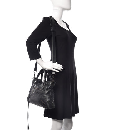 Balenciaga Agneau Classic Hardware Town Black 2 of 9